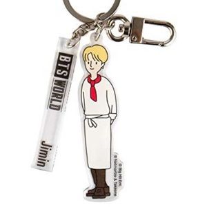 NWT BTS World Official Merchandise - BTS World Jimin Another Story Acryl Keyring